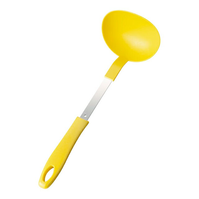 耐熱抗菌お玉 大 黄（BOT4802）1-0468-1402