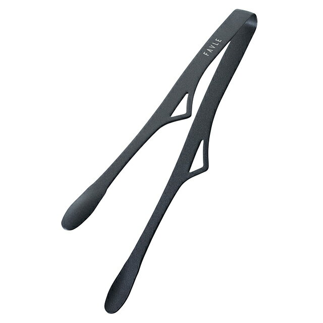 18-0 スマートトング 菜 サイ ブラック 3546（BTVH801）1-0495-1101