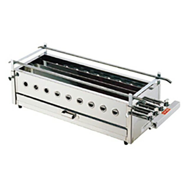 SA18-0 四本パイプ焼台 大 LPガス（DYK101）9-0763-0701