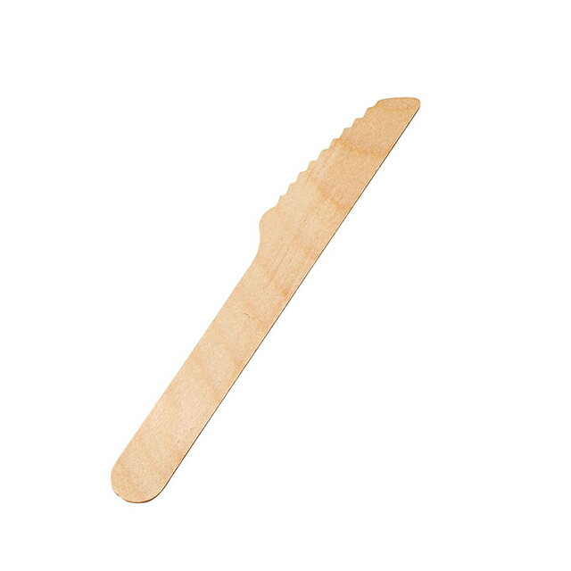 使い捨て 木製ナイフ 100本入 WK-140（XTK6202）1-0997-2902