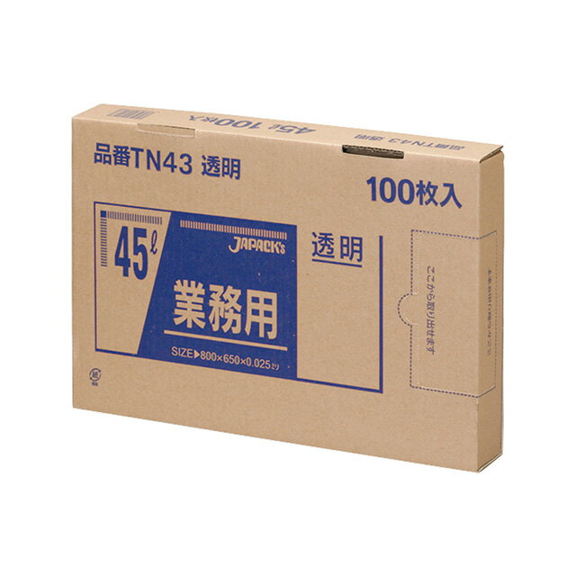 ̳Ѷϥݥ 100Ȣ 45L Ʃ TN-43KPL22031-1419-0803