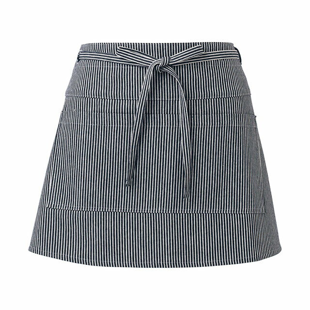 腰下ショートエプロン ヒッコリー KMA-2723-11（SEPE203）1-1540-0303