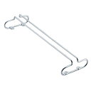 18-8 オーバルグラスハンガー 35cm YT10008(PHV2701)1-2293-0401
