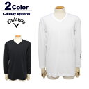 キャロウェイアパレル アンダーウェア インナーシャツ メンズ Vネック ゴルフ ストレッチ 吸汗速乾 UVカット CallawayApparel C22932101 定番