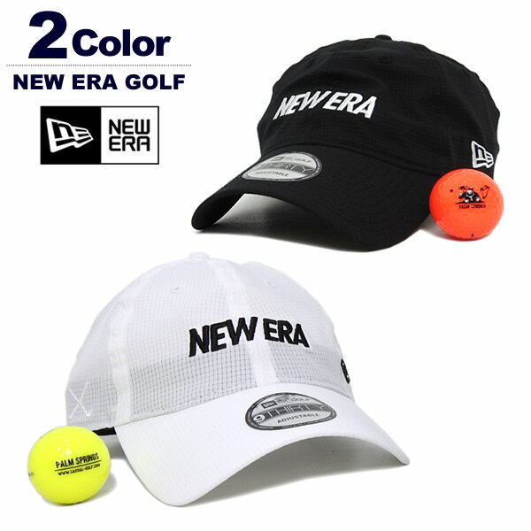 ニューエラゴルフ キャップ 帽子 9THIRTY ロングバイザー メンズ 通気性 ストレッチ NEWERA COOLDOTS 2022春夏