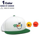 バーズオブコンドル 帽子 キャップ メンズ レディース ゴルフ ロゴ刺繍 HAPPYPLACE BIRDSOFCONDOR TEMC3S01 2023春夏