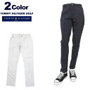 【30%OFF】トミーヒルフィガーゴルフ メンズ パンツ テーパード シャンブレー ストレッチ TOMMYHILFIGERGOLF THMA307 2023春夏...