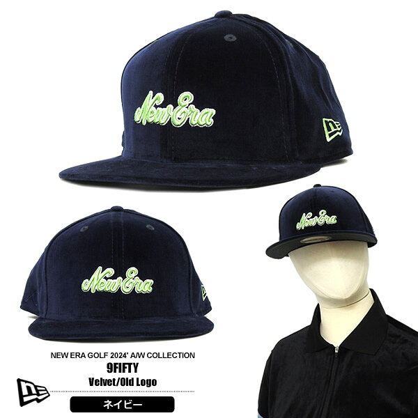 ニューエラゴルフ 帽子 キャップ メンズ 9FIFTY ベルベット ロゴ刺繍 NEWERA Velve...