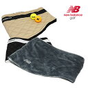 ニューバランスゴルフ メンズ レディース ネックウォーマー リバーシブル ファーフリース 保温 ロゴ newbalance 012-4283003 2024秋冬