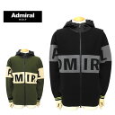 【30%OFF】アドミラルゴルフ メンズ ニットジャケット フルジップ 保温性 蓄熱保温 防風性 裏地付き ロゴ AdmiralGOLF ADMA491 202...