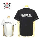 SY32 ゴルフ カットソー モックネック メンズ 半袖 ストレッチポンチ 吸水速乾 SY32BYSWEETYEARS SYG-25S029 2025春夏