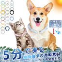 \ご注文殺到中 ペット用/ペット クールリング 28℃ クールリング 高品質 ネッククーラー 冷感リング ひんやりリング クールネック スマートアイス クール ...