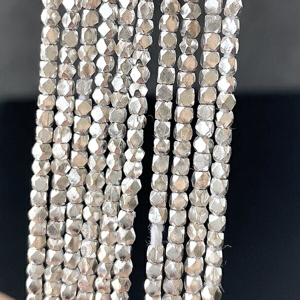 匿名配送 カレンシルバーパーツ チューブ 49個セット カレンシルバー デザインチューブ 6×3mm1連販売 | 天然石専門店