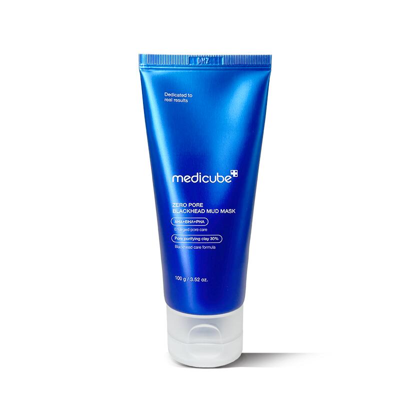 【送料無料】【Medicubeメディキュー】ゼロ毛穴 クレイパック100g 毛穴ゼロパック 瞬時に毛穴ケア ブラックヘッド除去 3分簡単ケア低刺激処方 つるつる肌 水分チャージ AHA・BHA・PHAピーリング 洗い流すタイプ 韓国コスメのサムネイル