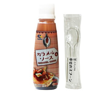 カラメルソース 200g × 1本 仙波糖化工業 キャラメルソース カラメル プリン デザート マキアート イナンクル幸せのスプーン (ミニ)付き 送料無料