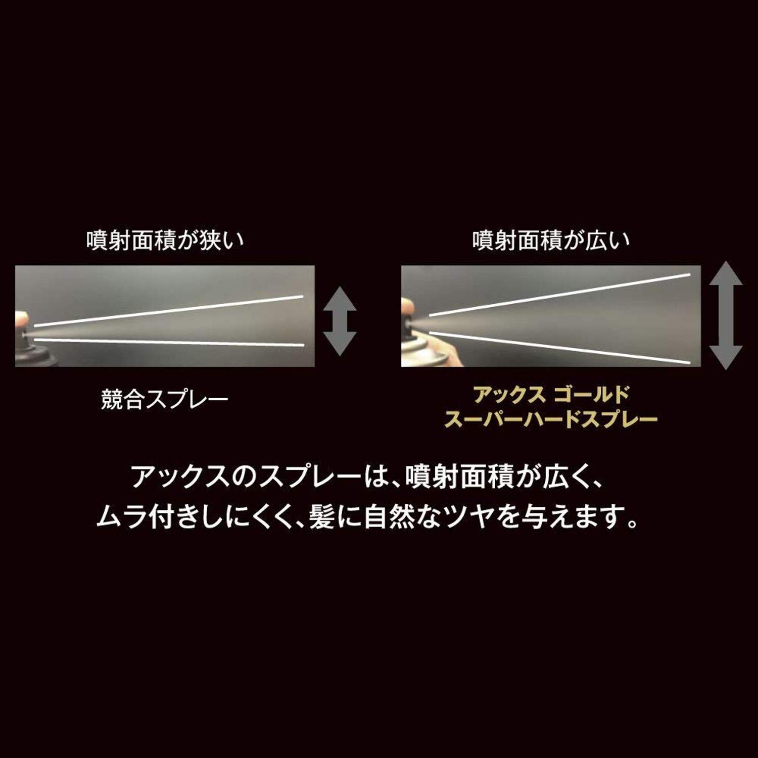 ユニリーバ・ジャパンAXEゴールド『スーパーハードスプレー』