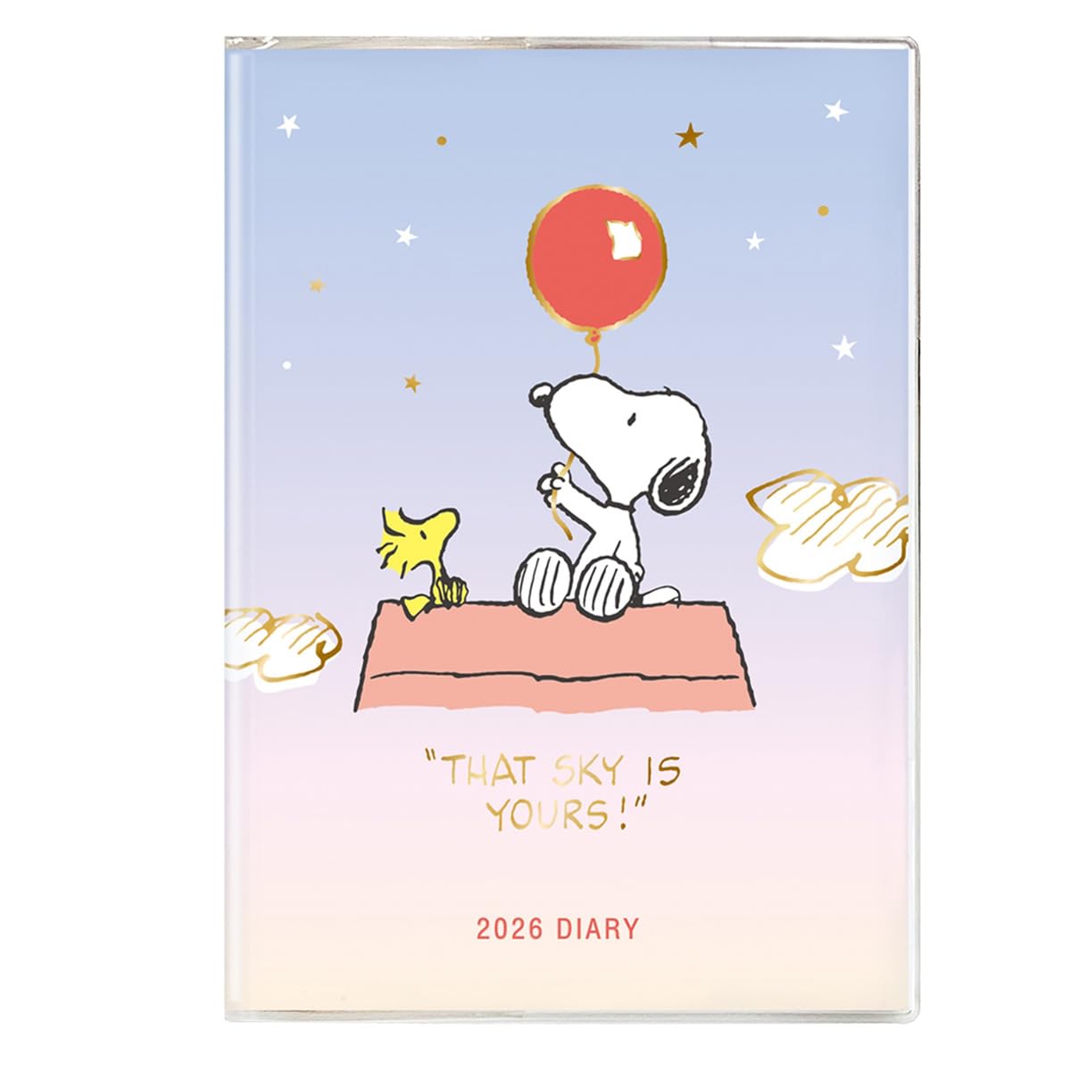 樂天商城 - 2026年手帳 B7 マンスリーピーナッツダイアリー ミニ/バルーン