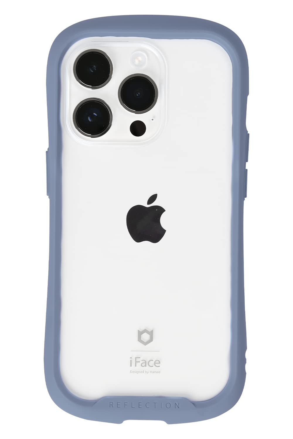 樂天商城 - iFace Reflection iPhone 14 Pro ケース クリア 強化ガラス (ペールブルー)【アイフェイス アイフォン14pro 用 iphone14プロ 用 カバー 韓国 耐衝撃 透明 ストラップホール】