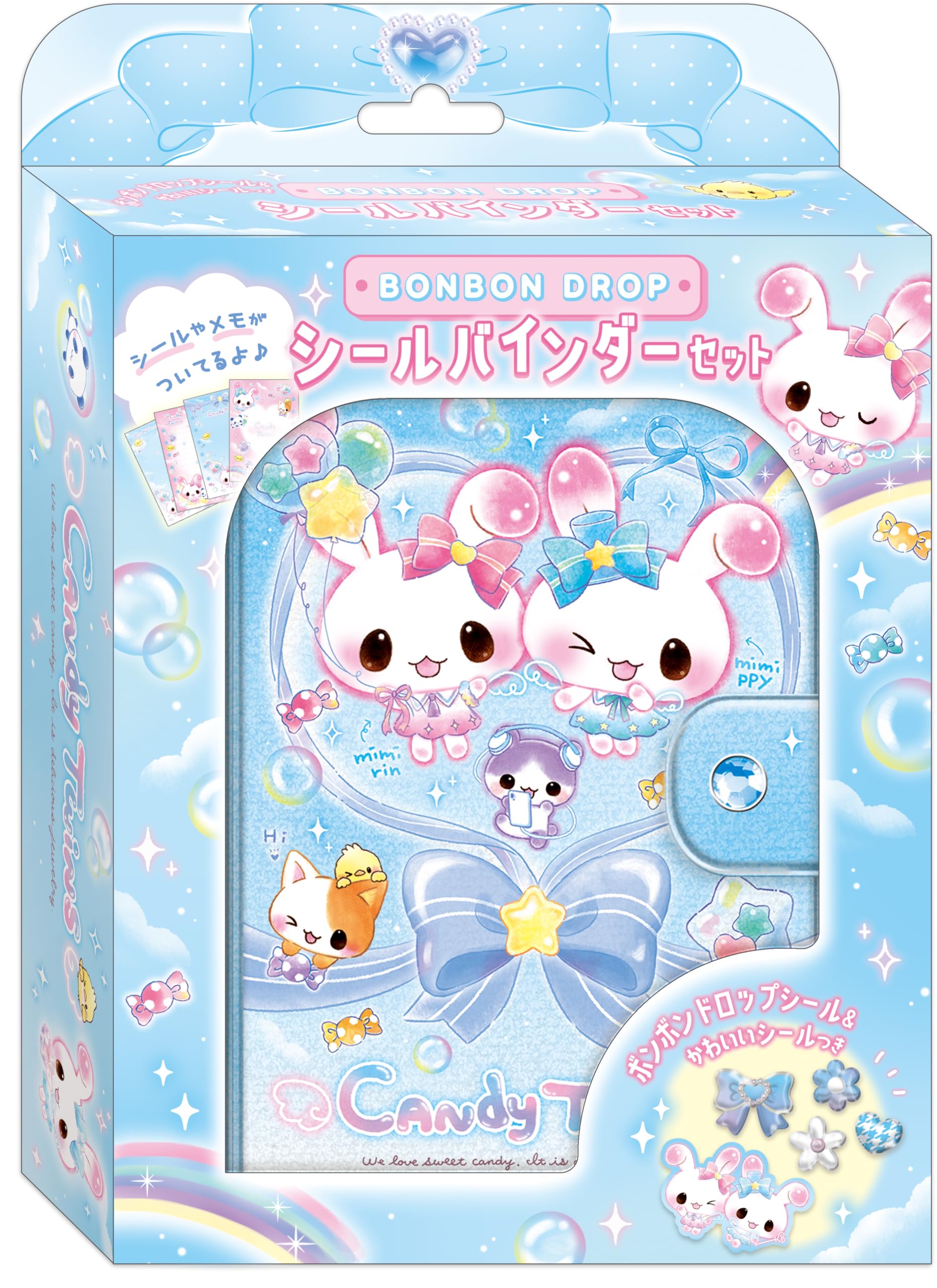 Rakuten - クーリア バインダー ボンボンドロップシールバインダーセット キャンディツインズ 01222