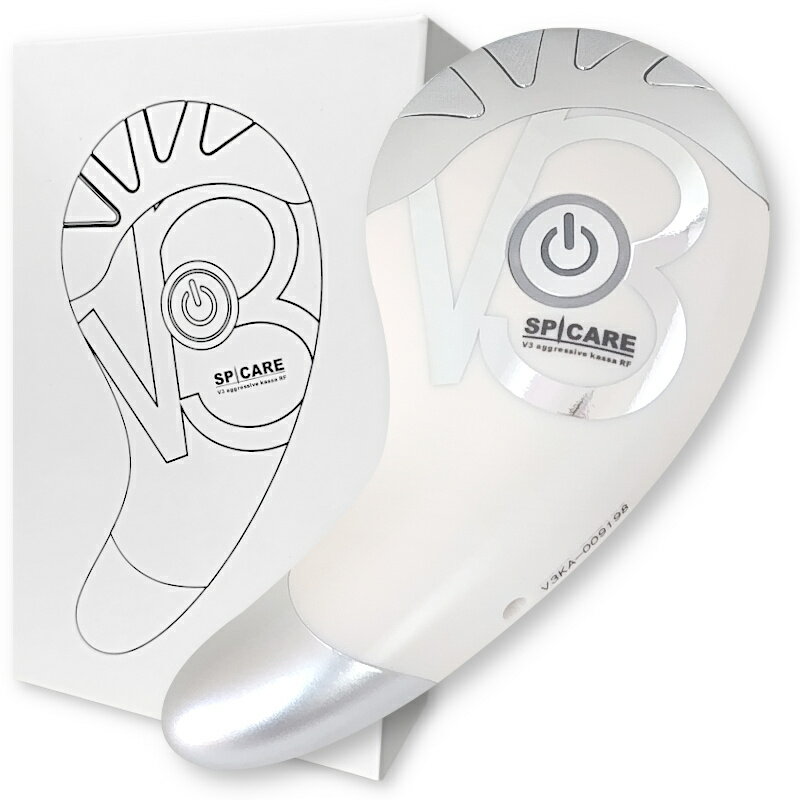 【処分価格】正規品 スピケア V3 アグレッシブカッサ RF 美顔器 マッサージ 電動かっさ YDF-25B