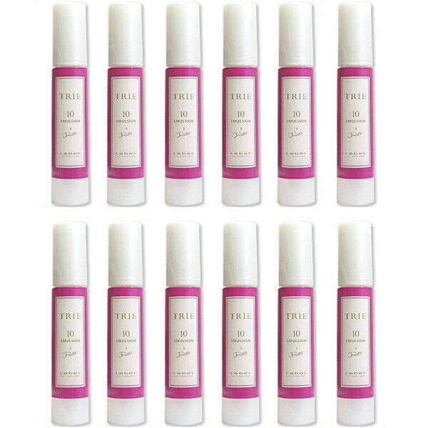 【セット販売 12本セット】 ルベル Lebel トリエ エマルジョン 10 ＜ヘアスタイリング＞ 120ml ｜4952195632350 x12