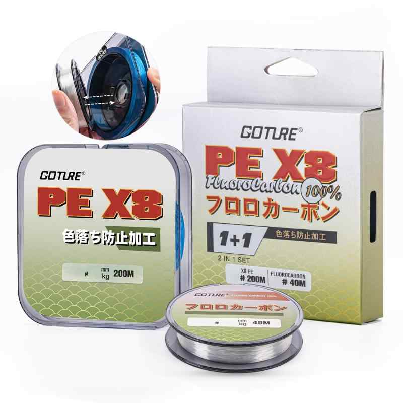 Goture PEC ނ胉C 2in1 200m 1peC+40m 2.5tJ[{C u[