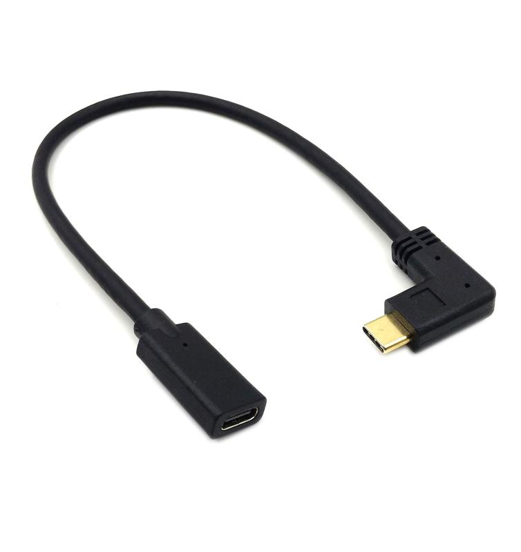 Poyiccot USB Type C P[u 30cm L usb-c  90x USB C IX X R[h 5A}[d usb-c ϊ ^CvCIX - XP[u