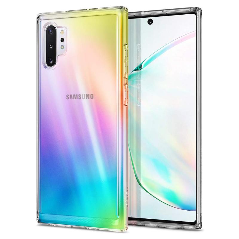 ySpigenz Galaxy Note10 Plus P[X [ SC-01M SCV45 ] Ή w NA ČRMILKi擾 ϏՌ Jی Ռz Qi[d CX[d EgEnCubh 627CS27332 (NX^ ENA)