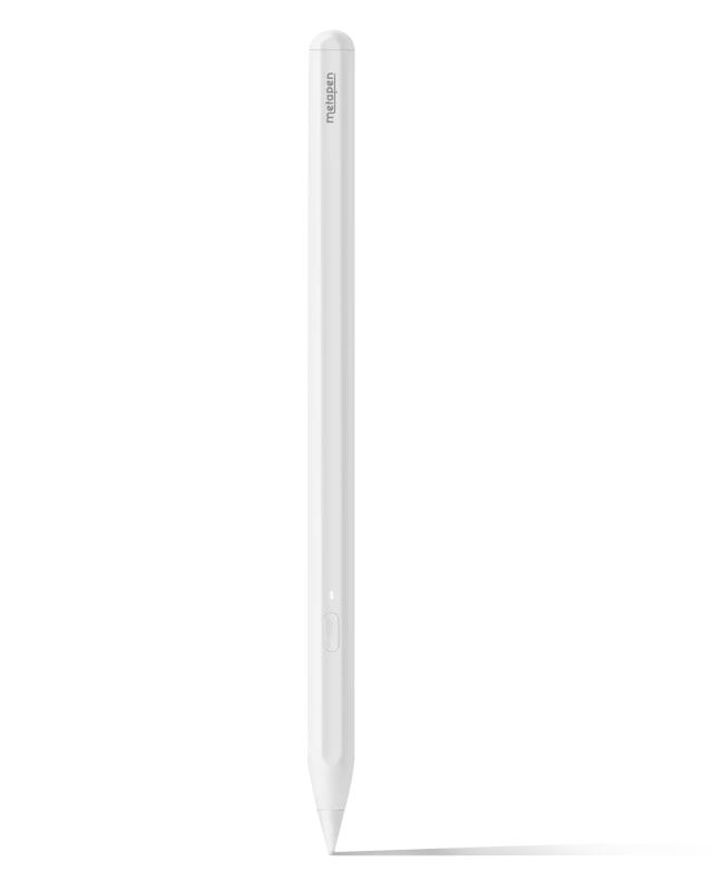 Metapen iPad ペンシル ショートカットキー対応 メタペン アップル ペンシル 傾き感知 磁気吸着機能 iPad ペン 極細 超高感度 誤作動防止 軽量 耐摩 たっちぺん Type-C超急速充電 スタイラスペ…