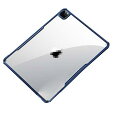 iPad Pro 11インチ 2018モデル ケース/カバー クリア カバー TPU 透明 耐衝撃 衝撃吸収 落下防止 アイパッドプロ ソフトケース/カバー おしゃれ タブレットPC ケース/カバー(ブルー)