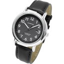 [ラドウェザー] 腕時計 メンズ レディース 電池がいらないソーラー腕時計 日本製ムーブ うで時計 時計 安い 防水 人気 男用腕時計 (ブラック×ブラックベルト)