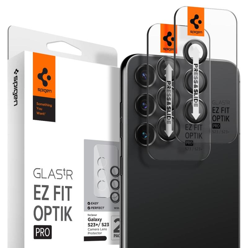 Spigen EZ Fit Optik Pro Galaxy S23 / Galaxy S23 Plusp JtB \tLbgt MNV[ S23 / S23 Plus Ή YیtB ubN 2Zbg