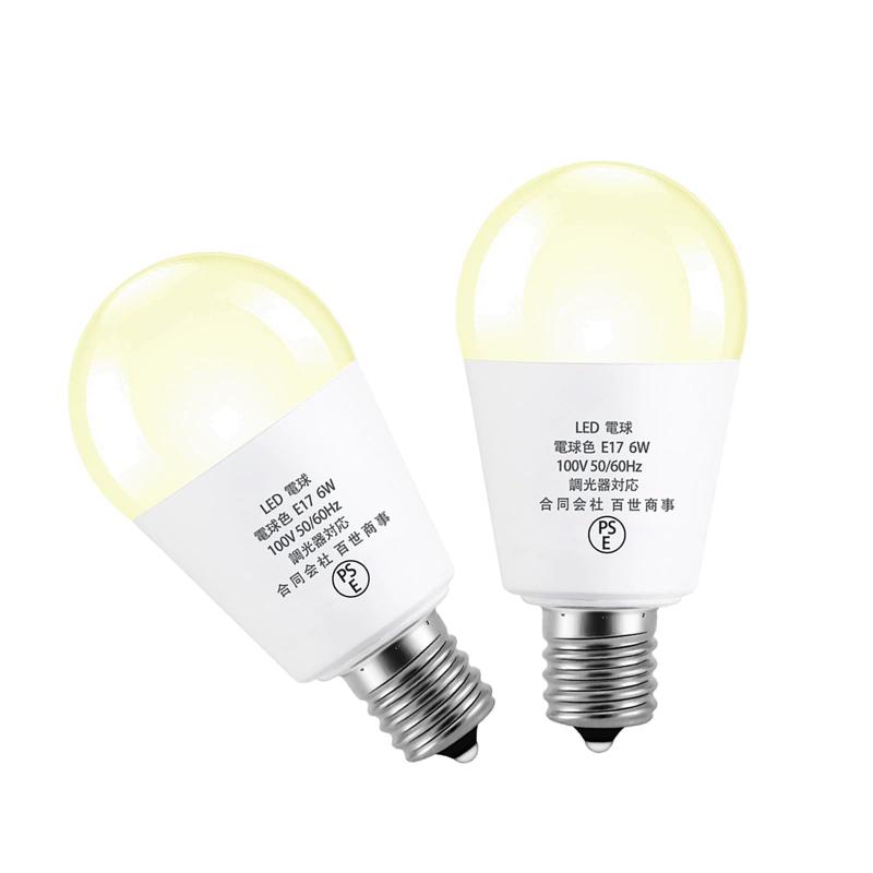 MGY E17 6W LED ~jNvgd E17 LEDd 60W`700lm^d Ή Lz^Cv PSEF؍ς Ή ȃGl Lb` 䏊 gC rO _CjO Eߏ Q L