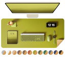 デスクマット コルクデスクパット 環境に優しい パソコンマット ゲーミングマウスパッド オフィス及び自宅用 テーブルマット (柳色, 80*40cm)