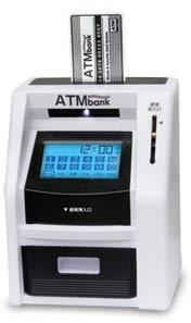 ＡＴＭ 貯金箱 KTAT-003B タッチパネルATMバンク ブラック ライソン 貯金箱 KTAT-003