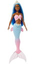 Barbie Dreamtopia Mermaid Doll (Blue Hair) with Pink &amp; Blue Ombre Mermaid Tail and Tiara, Toy for Kids Ages 3 Years Old and Up