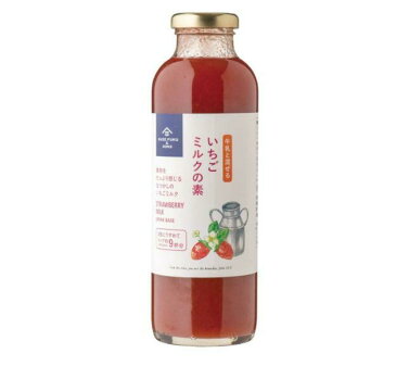 KUZEFUKU&SONS いちごミルクの素 470ml×2瓶 セット コストコ 商品 お菓子 ソース ジャム たれ ヨーグルト ケーキ 生苺 生イチゴ 新鮮 無添加 2個 セット