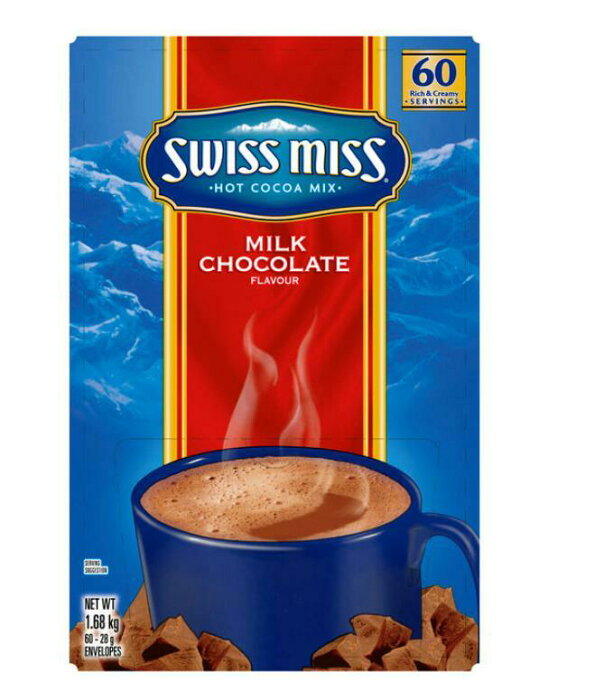 スイスミス ミルク チョコレート ココア 60袋 コストコ 商品 Hot Cocoa 飲料 Swiss Miss インスタント