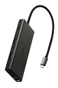 エレコム USB-C ハブ ドッキングステーション 10in1 PD対応 100W LANポート HDMI 4K60Hz 高速データ転送 10Gbps SD/microSD ブラック DST-W03