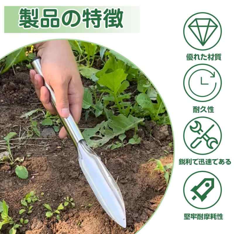 ガーデニングスコップ スコップ ガーデニングツール 小型ガーデンシャベル シャベル 園芸用品 ガーデンツール 短柄シャベル 庭造り手工具 鉢植え移植 移植スコップ 栽培 草抜き 土地管理 costmarket-10253406 コストマーケット サンプル画像3