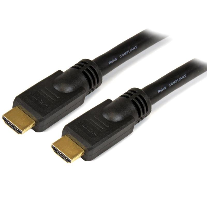 StarTech.com 15m nCXs[hHDMIP[u 4kΉHDMI(IX)-HDMI(IX)P[u Eg/Ultra HD 4k x 2k𑜓xΉ ubN HDMM15M