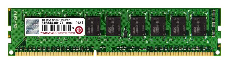 gZhWp Transcend fXNgbvPCp PC3-12800 DDR3 1600 4GB 1.5V 240pin ECC-DIMM TS512MLK72V6H