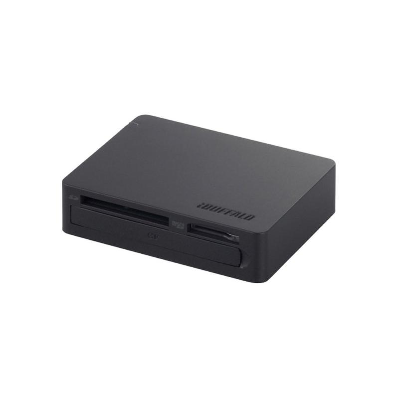 obt@[ BUFFALO USB3.0]J[h[_[ nCGhf ubN BSCR25TU3BK