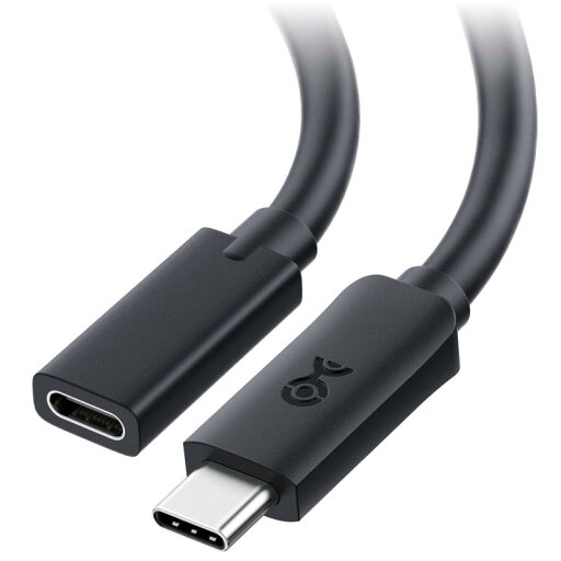 Cable Matters 40Gbps USB4 延長ケーブル - 0.5m、8K@60Hz / 4K@240Hzビデオ・240W充電・40Gbpsデータ転送、延長コード USB4、真のリバーシブルデザイン、USBC オス-メス、Thunderbolt Cable Matters 40Gbps USB4 延長ケーブル - 0.5m、8K@60Hz / 4K@240Hzビデオ・240W充電・40Gbpsデータ転送、延長コード USB4、真のリバーシブルデザイン、USBC オス-メス、Thunderbolt