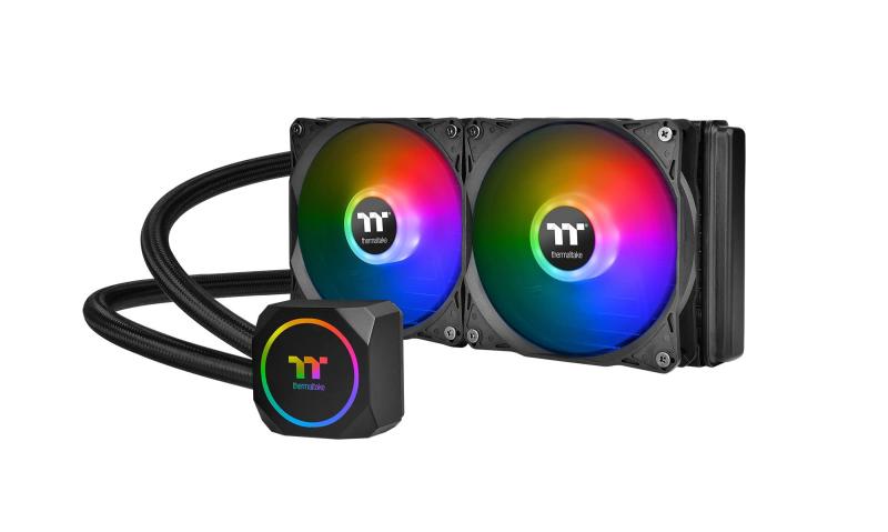 Thermaltake TH240 ARGB Sync ȈՐCPUN[[ ARGBt@ 240mm CL-W286-PL12SW-A FN1423