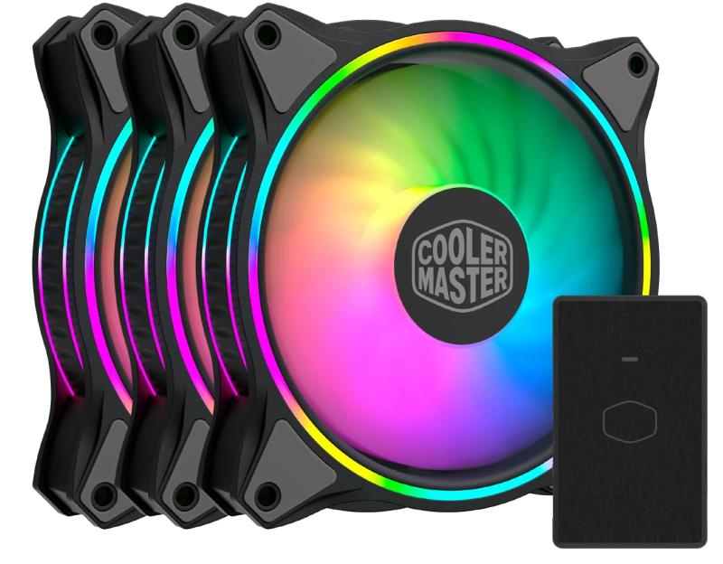 Cooler Master MasterFan MF120 Halo PCP[Xt@ 120mm RGB 3pbN MFL-B2DN-183PA-R1 FN1417