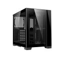 LIANLI PCケース O11 DYNAMIC MINI BLACK ATX/Micro-ATX/Mini-ITX対応 USB3.1 Type-Cコネクタあり モジュラーバックパネル設計 日本正規品