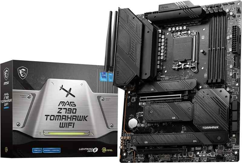 MSI}U[{[h MAG Z790 TOMAHAWK WIFI DDR5 14/13/12Intel CPU(LGA1700)Ή ATX 16+1+1 90A [Intel Z790 ] MB5935