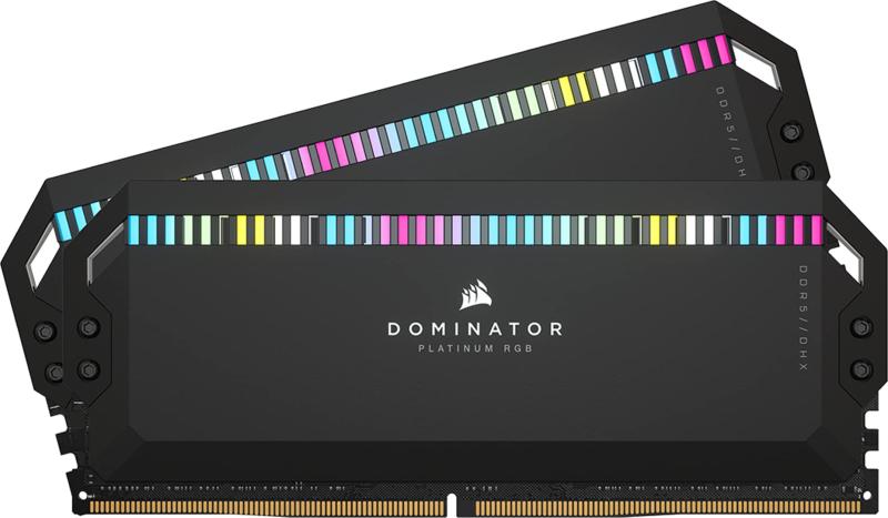 CORSAIR DDR5-6400MHz fXNgbvPCp DOMINATOR PLATINUM RGB DDR5V[Y (PC5-51200) Intel XMPLbg 32GB ubN [16GB~2] CMT32GX5M2B6400C32