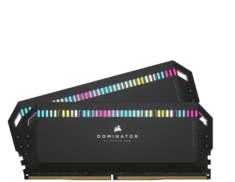 CORSAIR DDR5-6000MHz fXNgbvPCp DOMINATOR PLATINUM RGB DDR5V[Y (PC5-48000) Intel XMPLbg 32GB ubN [16GB~2] CMT32GX5M2E6000C36
